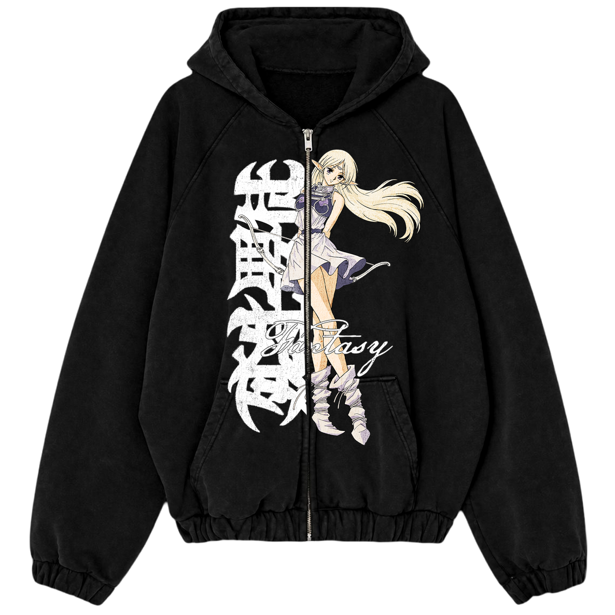 "fantasy" Zip Hoodie