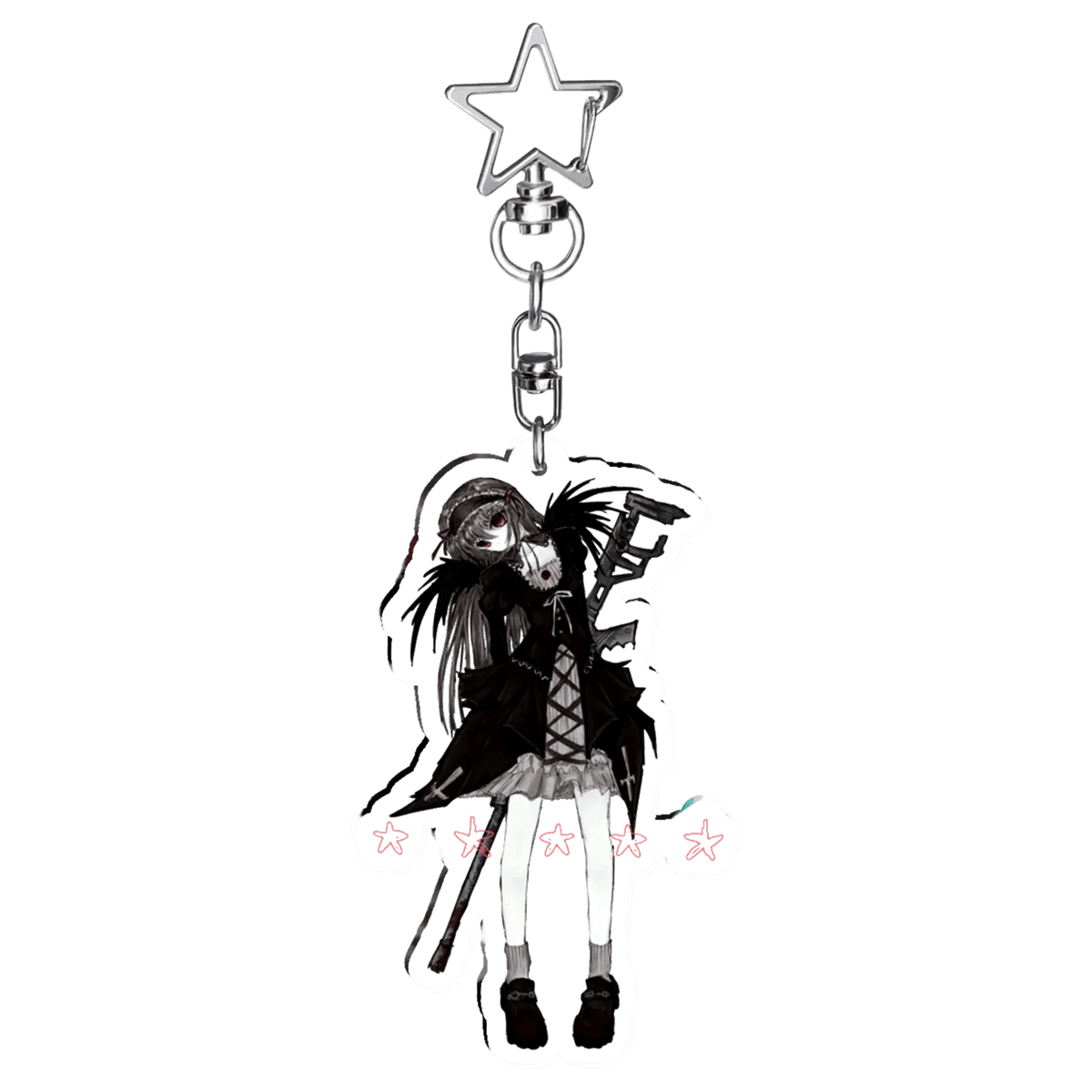 "im.woeful" Keychain | Paradise Society Anime Clothing Brand