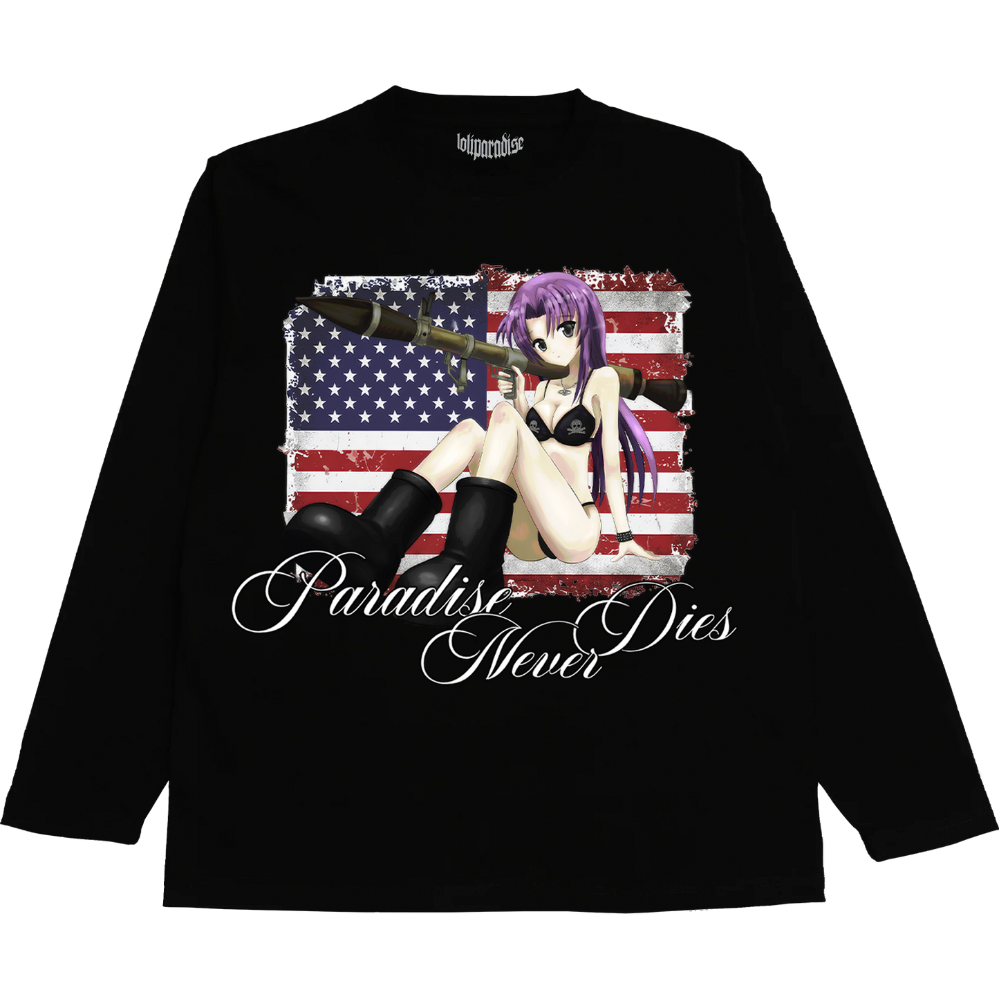 "paradise_warrior" Longsleeve