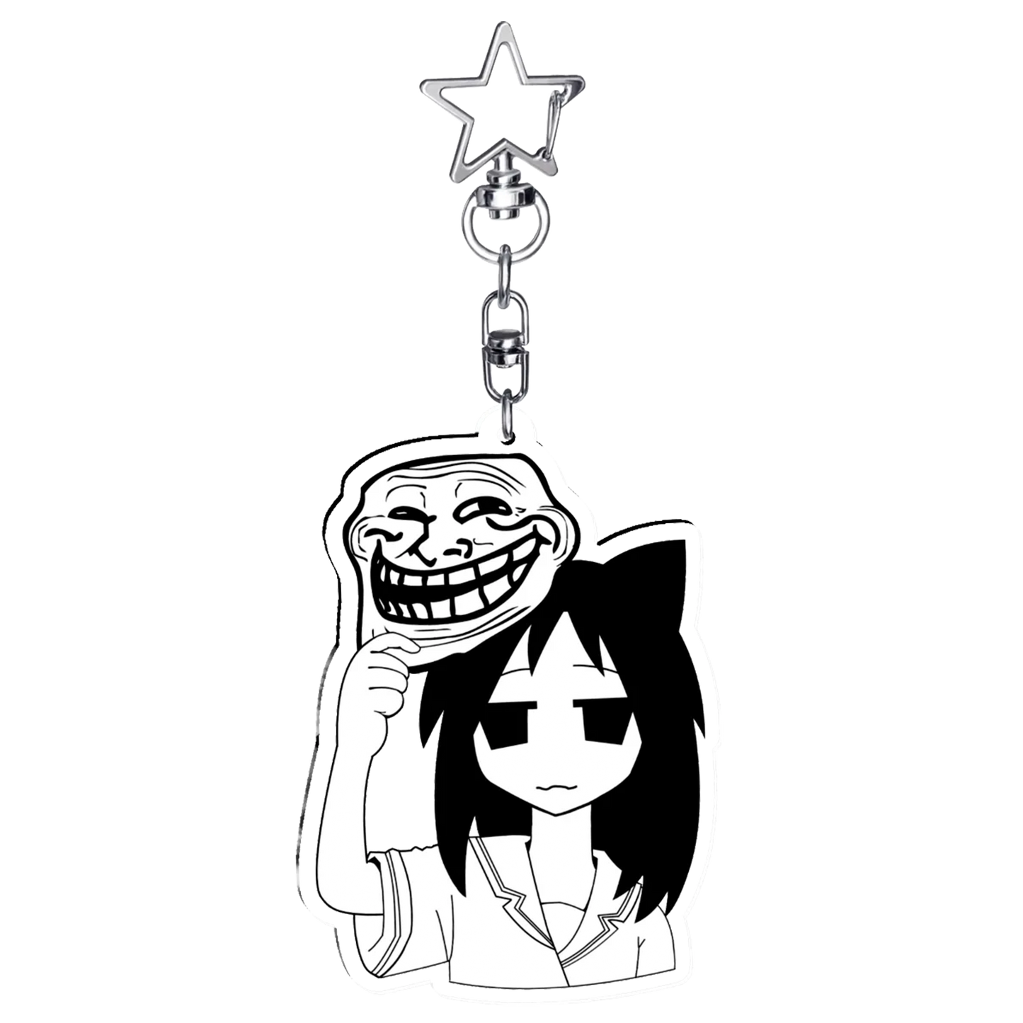 "leparadiego : D" Keychain