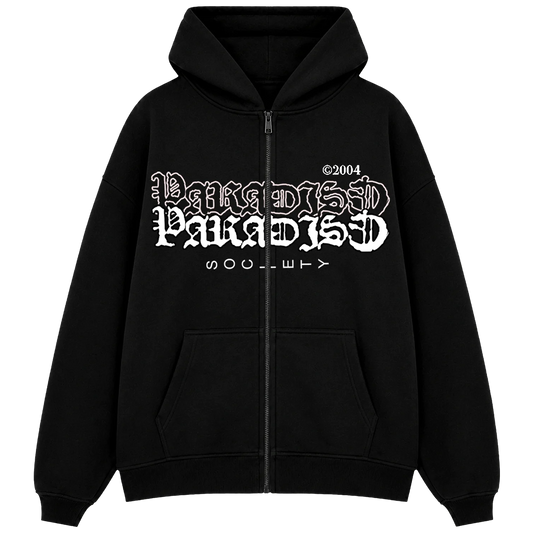 "2004paradise" Zip Hoodie