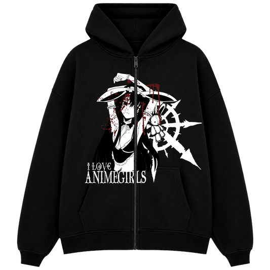 "bunny girl senpai" Zip Hoodie