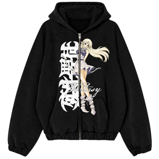 "fantasy" Zip Hoodie