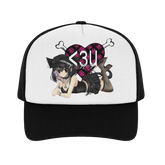 "emo kocia" White Trucker Hat