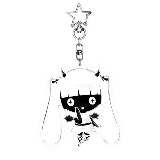 "iamstar :)" Keychain | Paradise Society Anime Clothing Brand