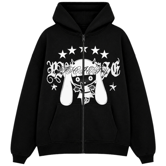 "iamstar :)" Zip Hoodie