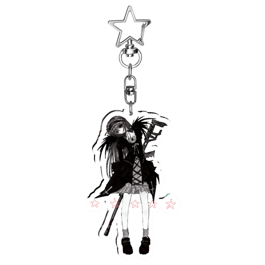 "im.woeful" Keychain | Paradise Society Anime Clothing Brand