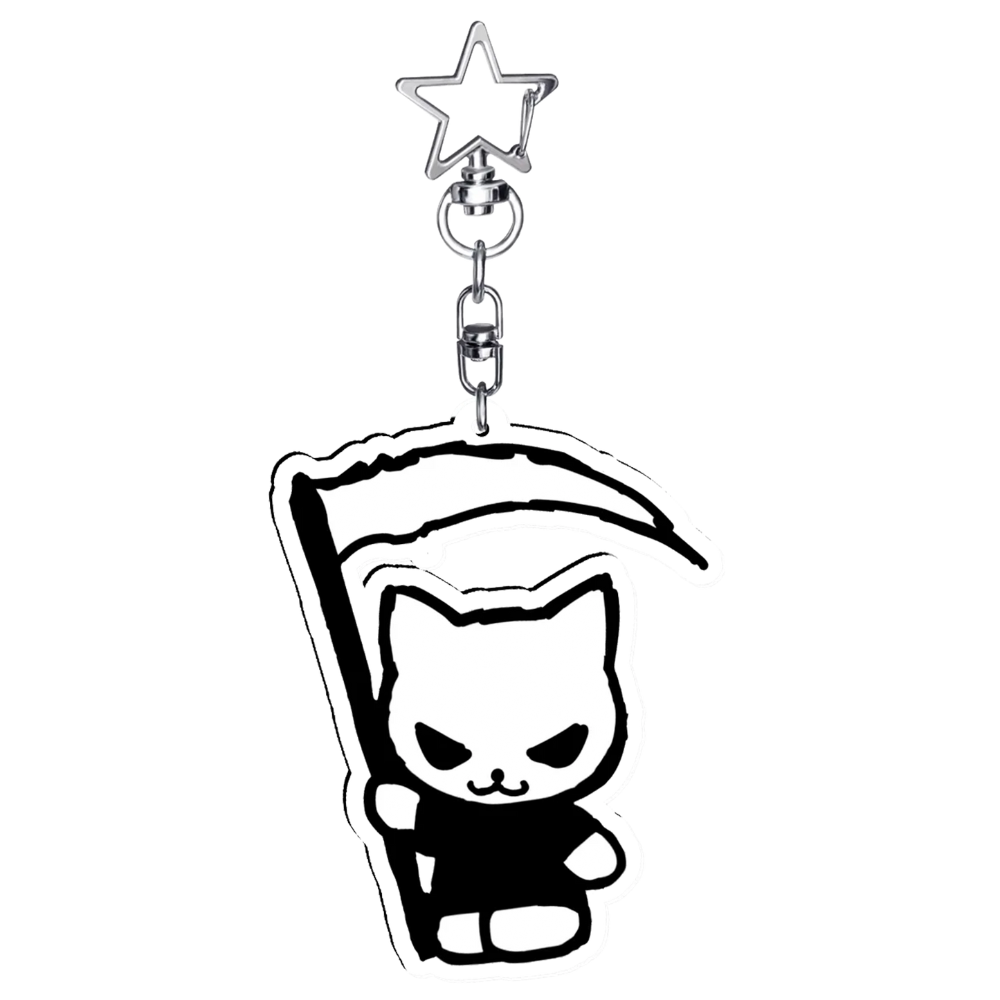 "meow" Keychain
