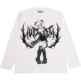 "mobogienie_lite" White Longsleeve