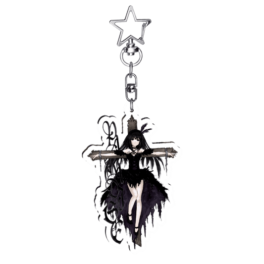 "paradise lost" Keychain | Paradise Society Anime Clothing Brand