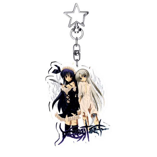 "sell your soul" Keychain | Paradise Society Anime Clothing Brand