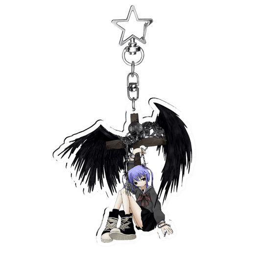"swag_land9000" Keychain | Paradise Society Anime Clothing Brand